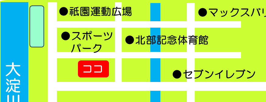 集合場所のマップ